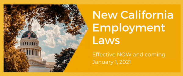 New California Employment Laws