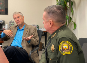 Sheriff Johnson meets with Chamber PAC