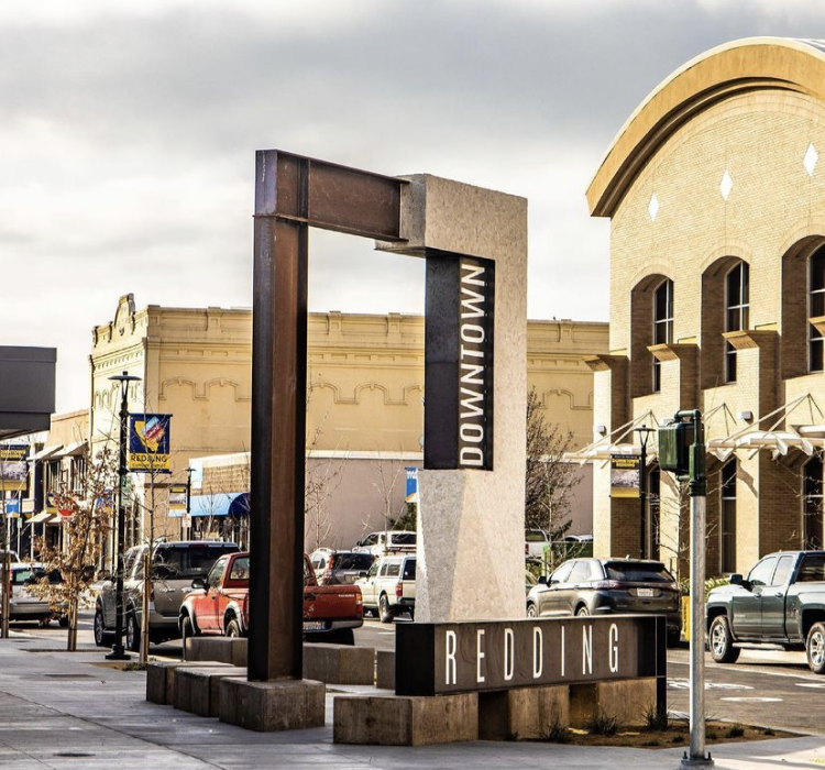 Redding, California -- Downtown