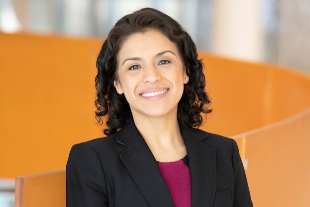  Headshot of Silvana Hernandez, Executive Vice President, Product and Engineering, Mastercard.
